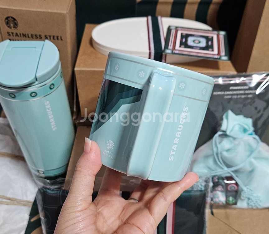 새상품>스타벅스 광복절 코리아 단청 머그 355ml--1
