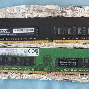 DDR4 램 삼성 32기가,Klevv 16기가 판매