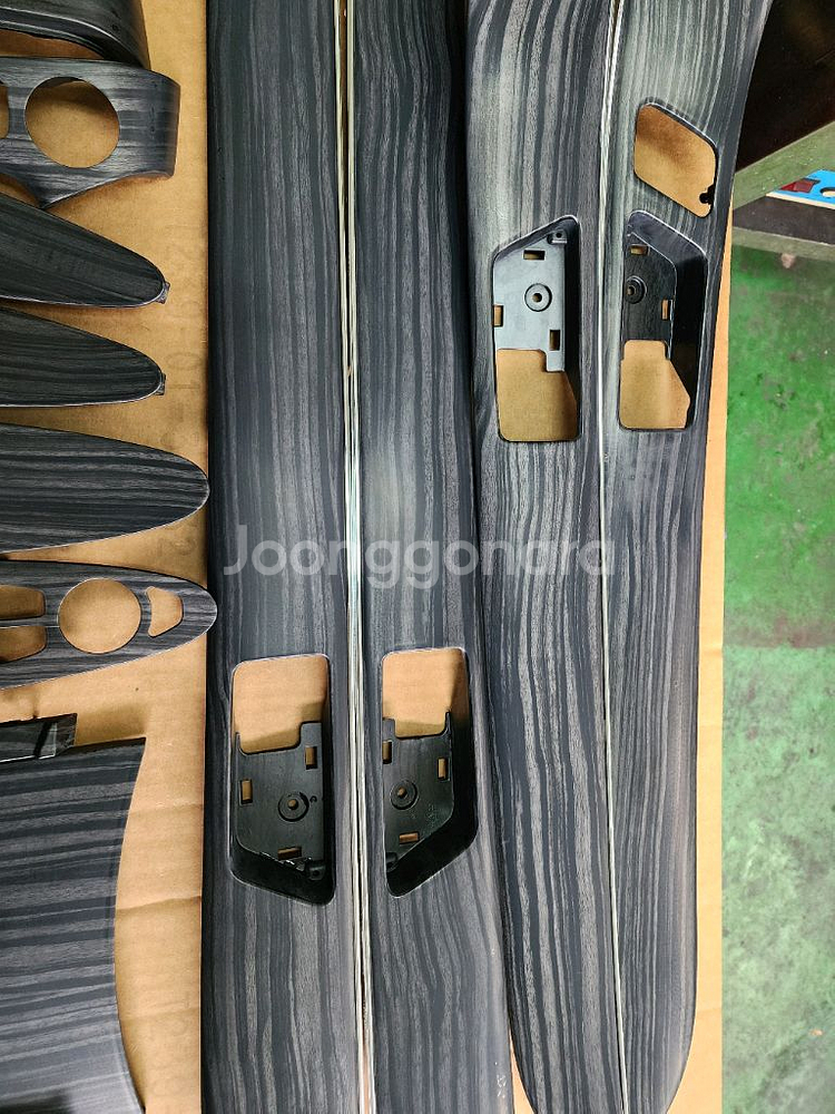 제네시스BH 실내 내장제 리얼우드 수전사--3