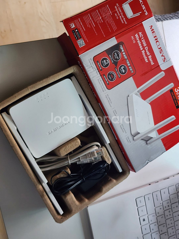 공유기 Mercusys AC1200 Dual Band--0