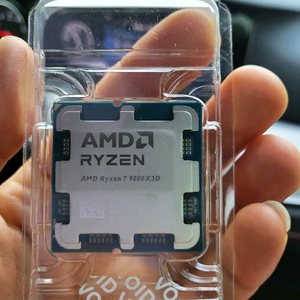 CPU 라이젠 9800X3D 새상품 직구