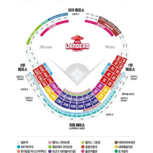 SSG vs 삼성 6월3일 외야파티석