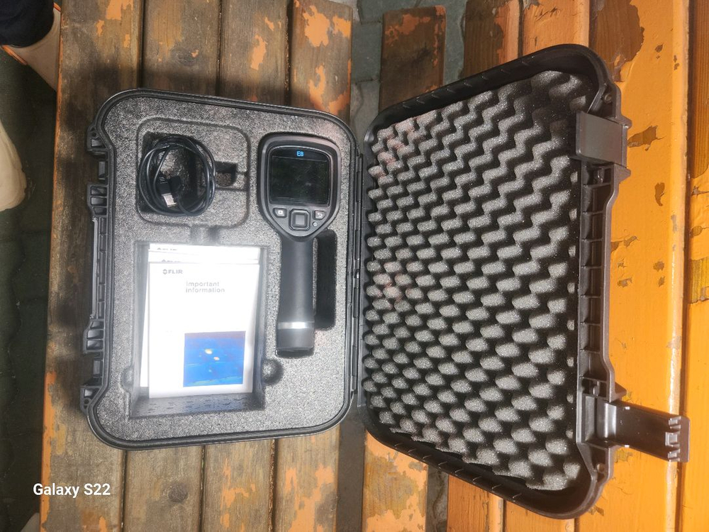 플리어E8 열화상카메라 이미지