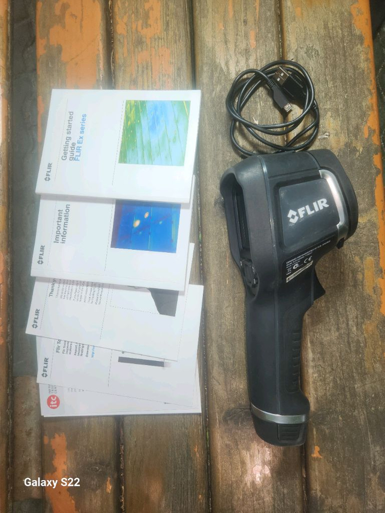 플리어E8 열화상카메라 이미지