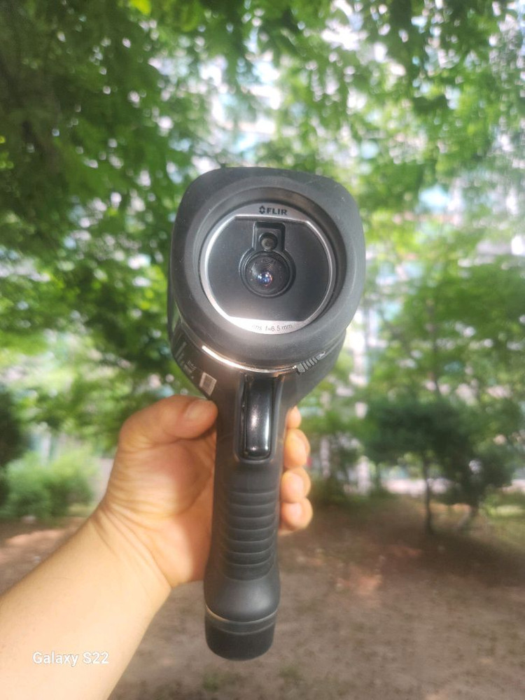 플리어E8 열화상카메라 이미지