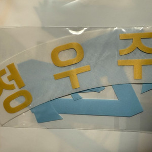 한화이글스 꿈돌이 레플리카 정우주 마킹