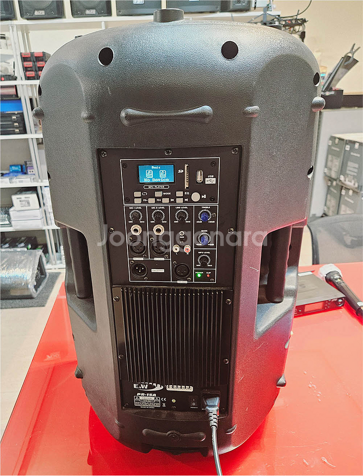 (국산브랜드)15인치액티브스피커(앰프내장형)1300W--2