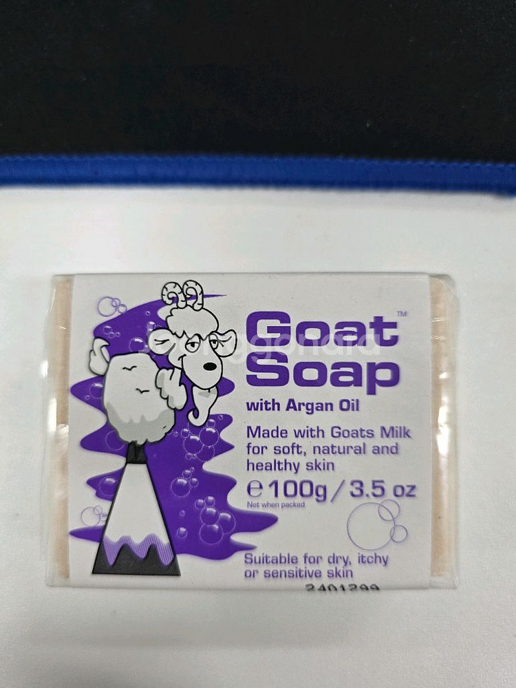 Goat Soap 아르간 오일 비누 100g 새상품--0