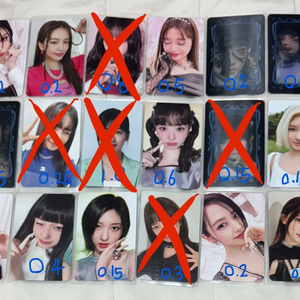 아이브 포카 포토카드 유진 원영 리즈 이서 가을 레이