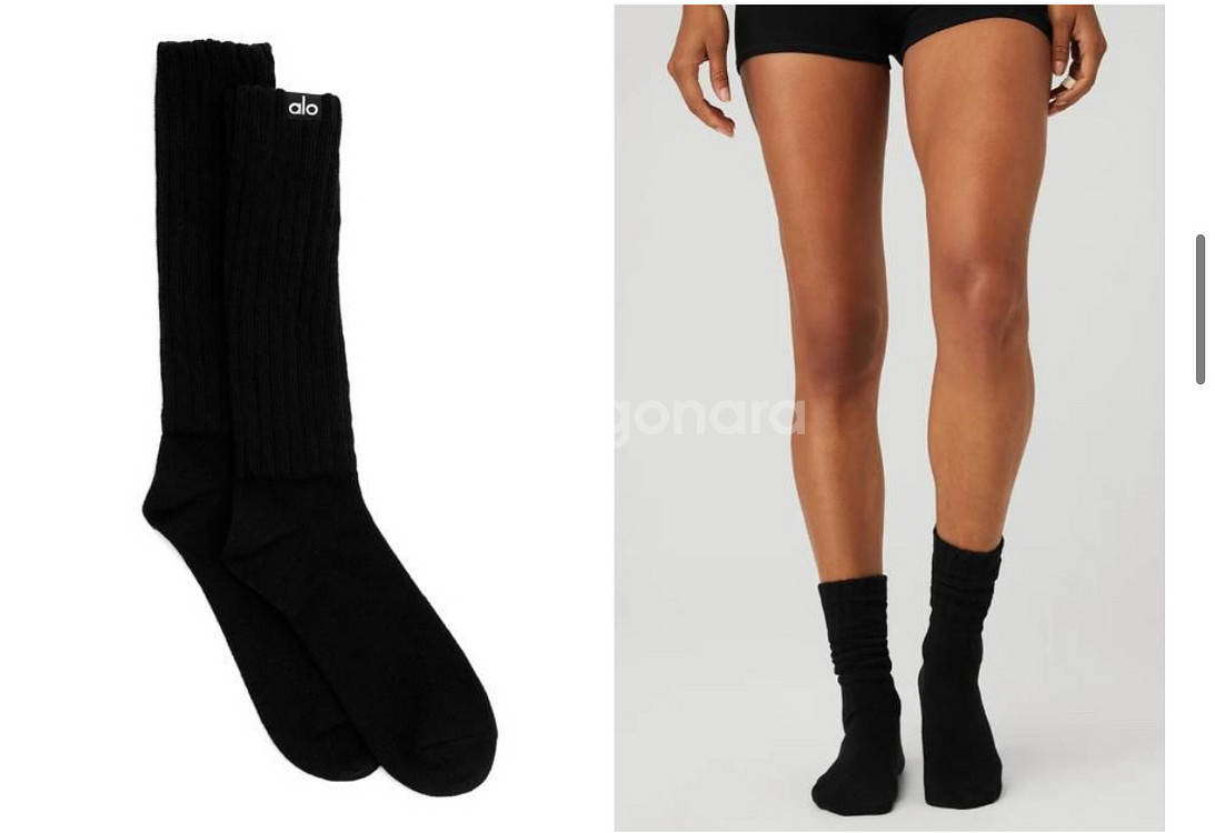 alo 알로요가 Scrunch Socks--4