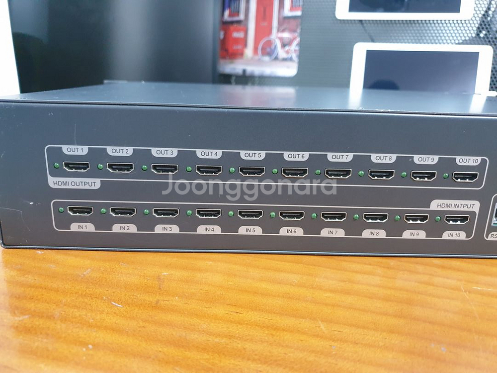 10x10 HDMI 매트릭스 영상 분배기--6