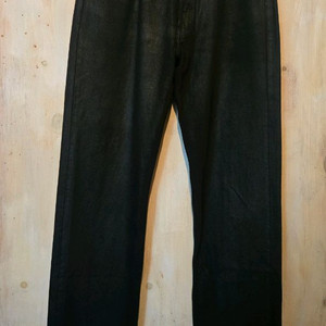 무배) 리바이스 501 블랙 코팅진 USA made32