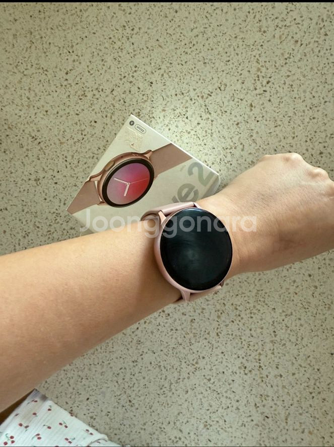 갤럭시 워치 액티브2 44mm 핑크--2
