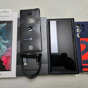 갤럭시 s22 울트라 블랙 256기가 상태S급