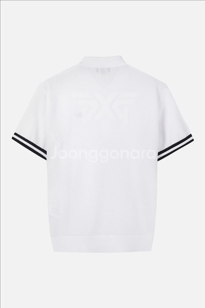 PXG 골프 매장판 남성 썸머 컬러 쇼츠 슬리브 니트--1