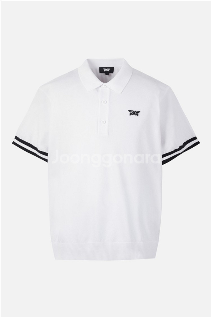 PXG 골프 매장판 남성 썸머 컬러 쇼츠 슬리브 니트--0