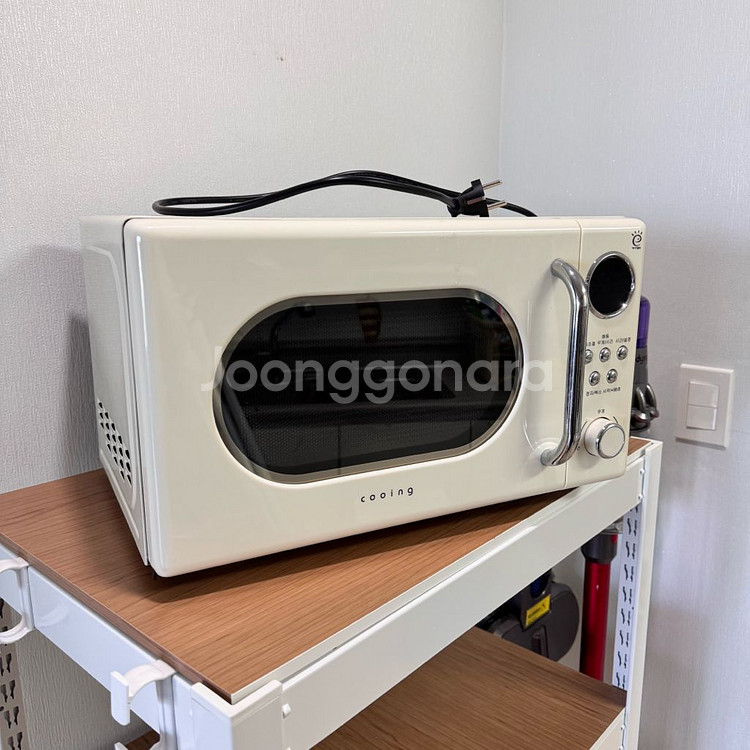 쿠잉 레트로 전자레인지--0