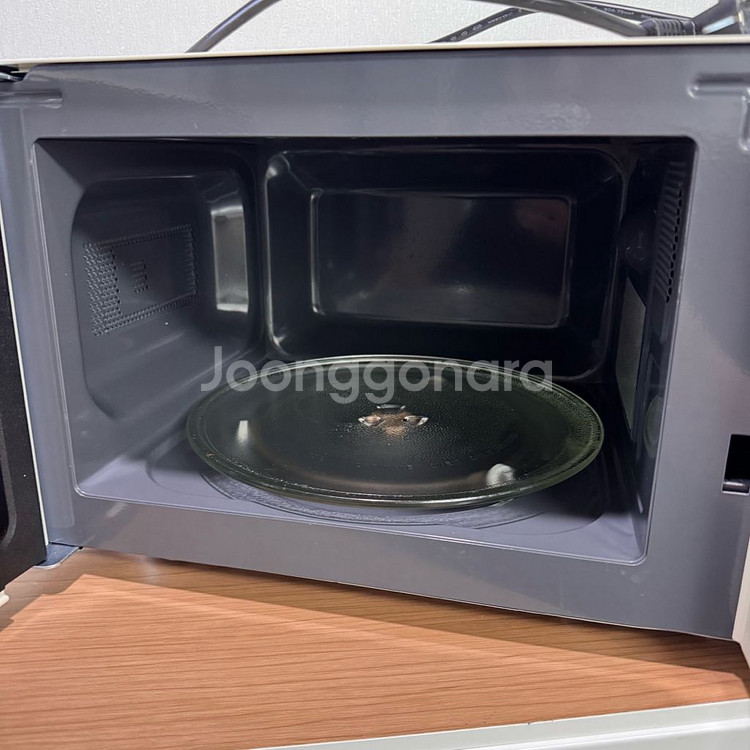 쿠잉 레트로 전자레인지--1