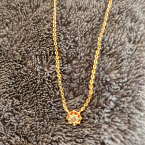 18k 1부 다이아 목걸이