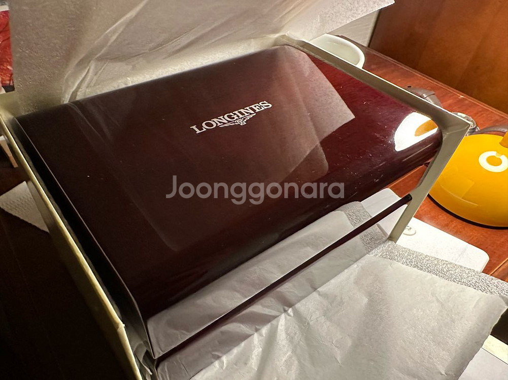 론진 190주년 마스터콜렉션 스몰세컨즈 살몬 판매합니다--5