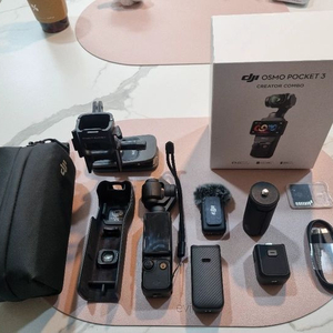dji오즈모 포켓3 크리에이터 콤보 판매합니다