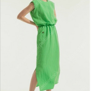 랑방컬렉션 린넨 롱원피스