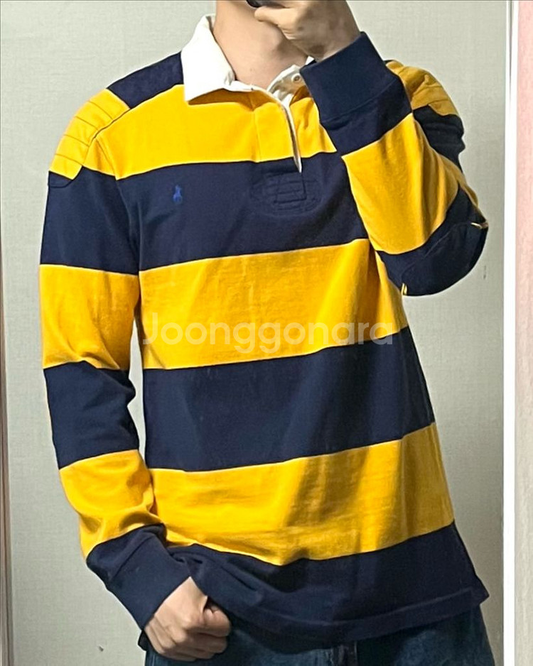 폴로랄프로렌 스트라이프 럭비티--0