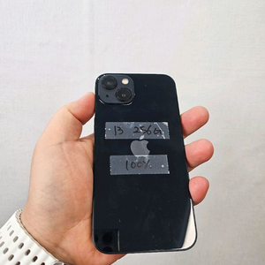 아이폰13 256G 블랙 배터리100%