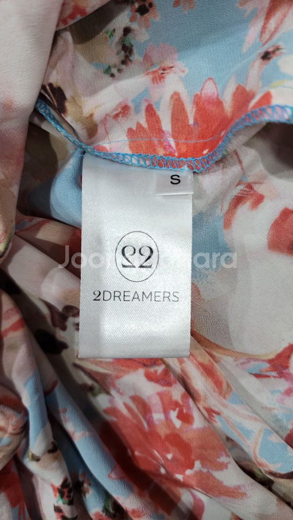 2DREAMERS 비스코스 플라워 스카프 맥시 드레스--6