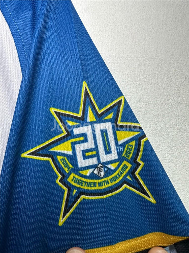 니혼햄 파이터즈 20주년 기념 유니폼 베이스볼 져지--2