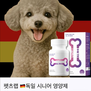 [미 개봉 새 상품] 펫츠랩 올인 영양제 2통