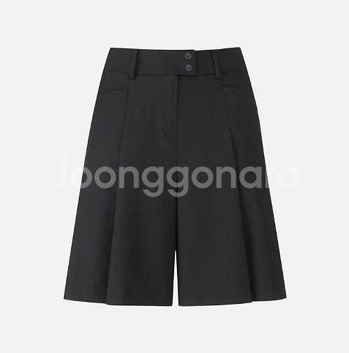 PXG 여성 골프웨어 우먼 골프 썸머 주름 하프 팬츠--0