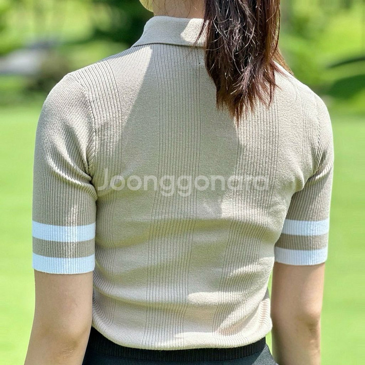 PXG 골프 여성 썸머 미들 슬리브 반팔 스웨터--6