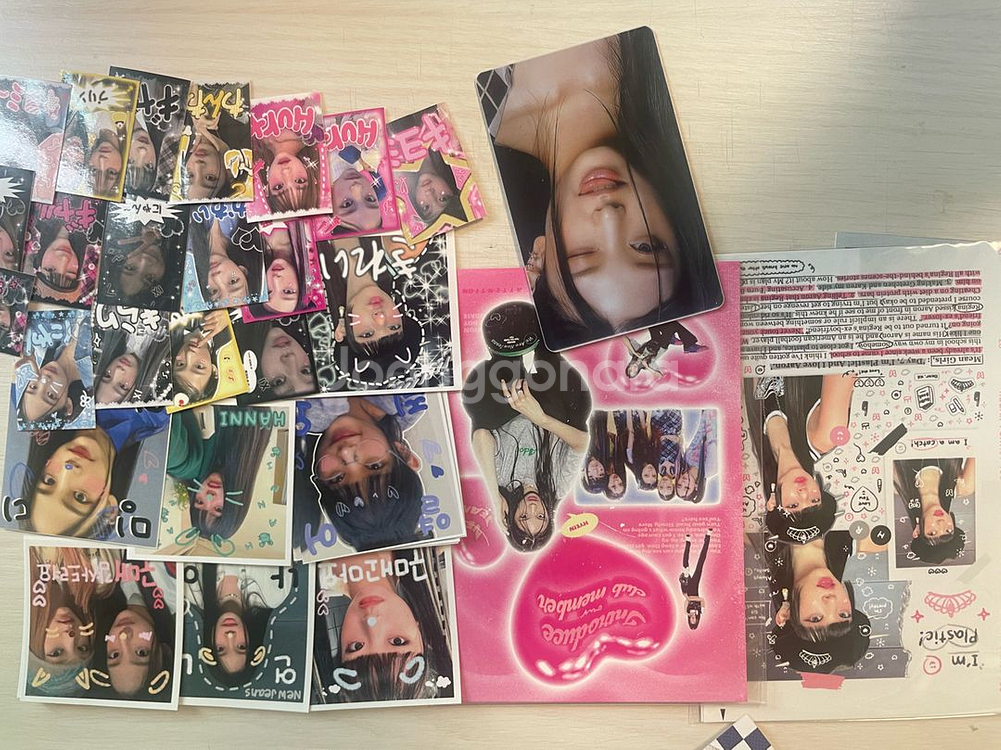 뉴진스 포카, 비공굿 일괄 양도합니다--3
