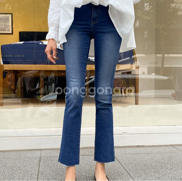 세미부츠컷 청바지 판매합니다--0