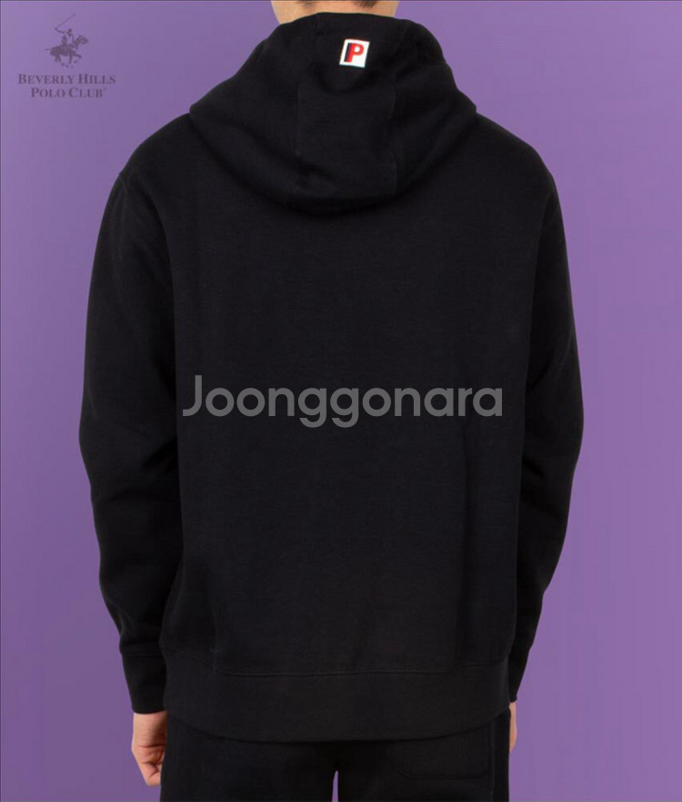 폴로클럽 기모 후드티--2
