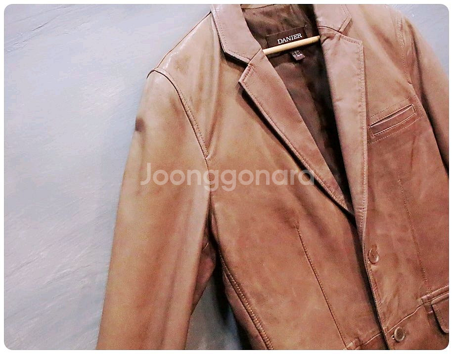 [S] DANIER 캐나다 천연가죽 블레이져 자켓--3