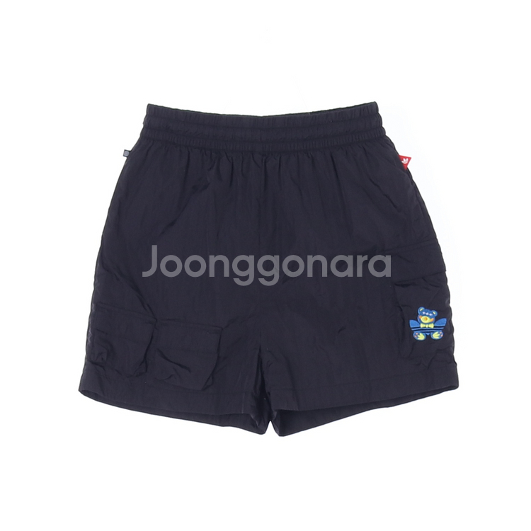 [S]아디다스 슈퍼스타 베어 쇼츠 카고 우븐 곰돌이 자--0