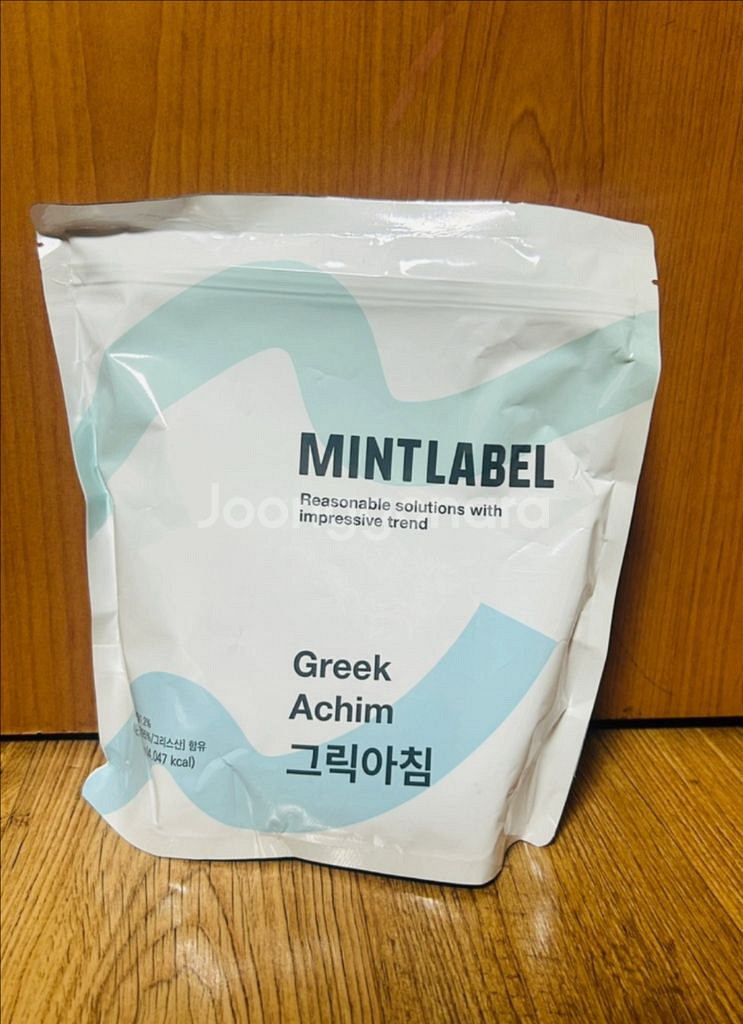 민트라벨 그릭아침 요거트 파우더 1kg 5봉--0
