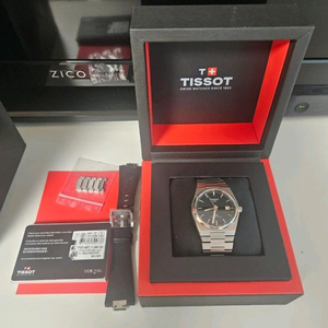 티쏘 PRX 파워메틱 80 40mm 녹판