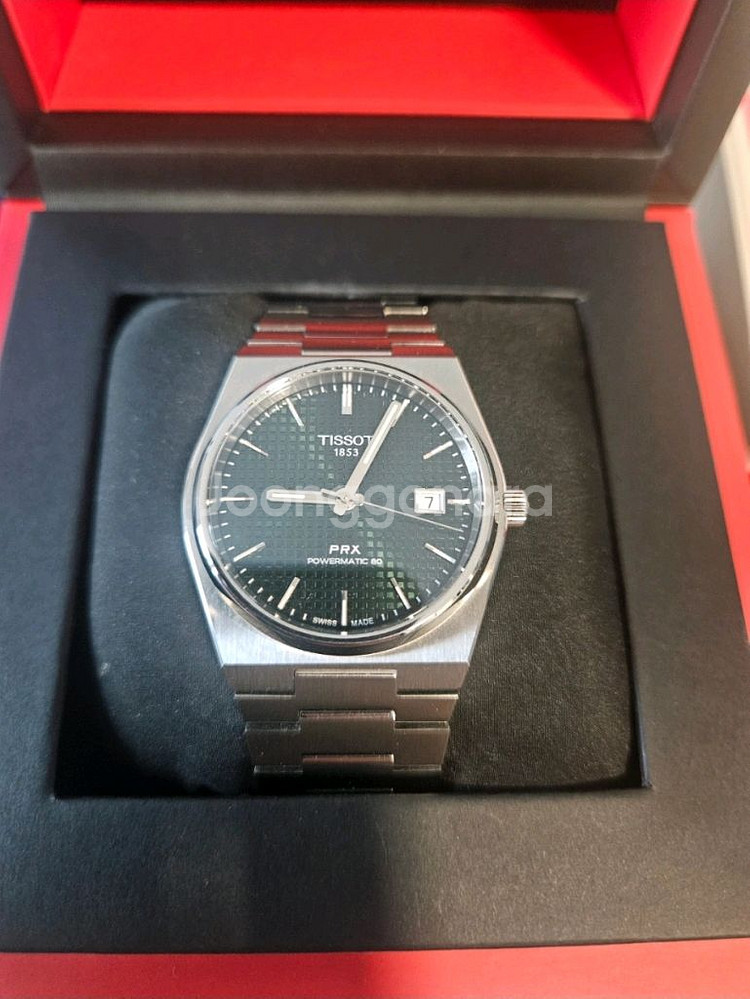 티쏘 PRX 파워메틱 80 40mm 녹판--1