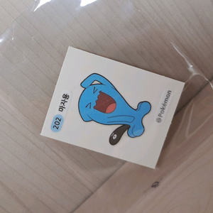 포켓몬 띠부띠부씰 마자용