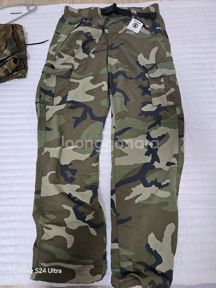 노스페이스 카모 춘하추 팬츠 새제품--0