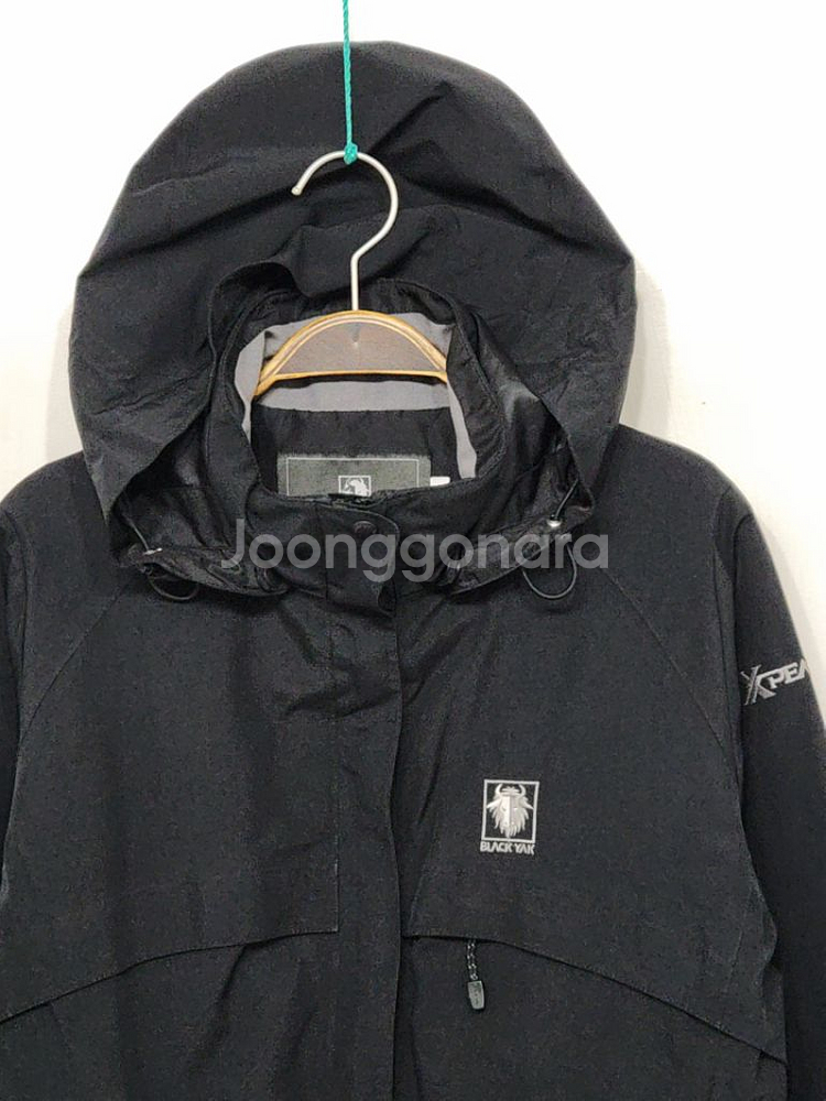 블랙야크 등산복 자켓 블랙 고어텍스 바람막이 점퍼--1