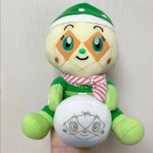 빈티지 고전 호빵맨 메론빵소녀 겨울모자 눈사람 인형