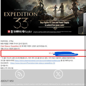 클레르 옵스퀴르 33 스팀 코드