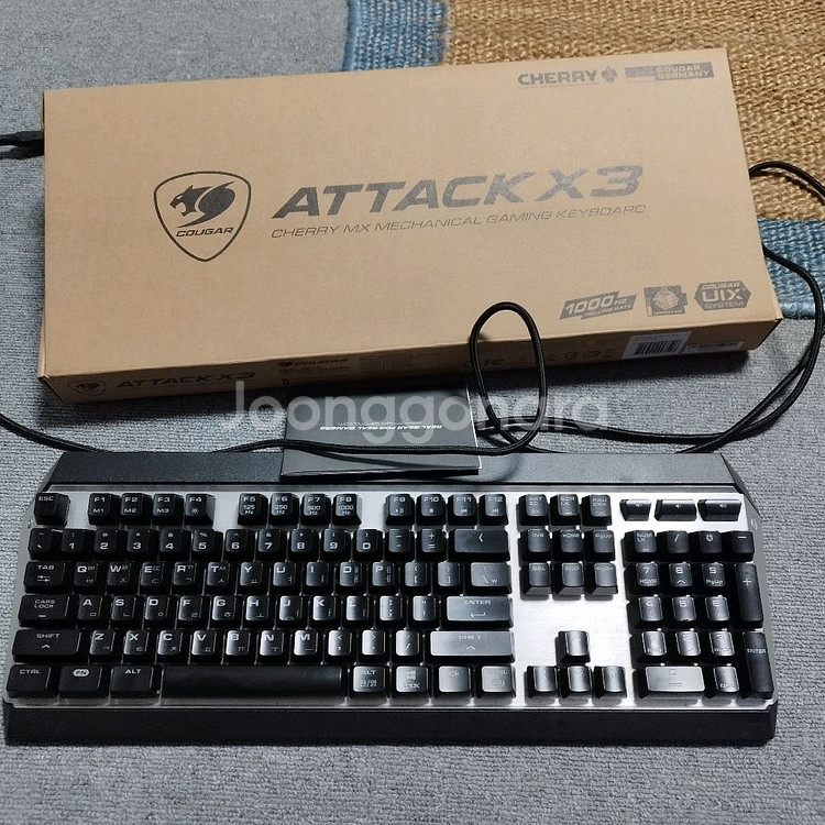기계식 키보드쿠거 attack x3 풀매크로--0