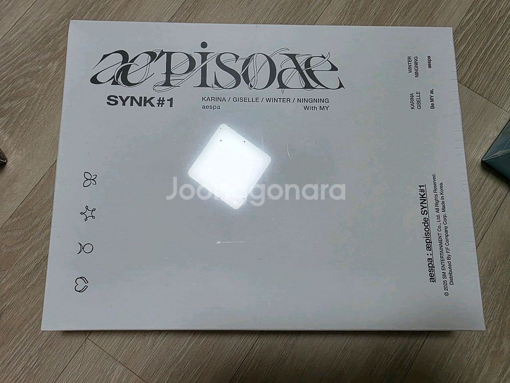 aespa aepisode SYNK 디지털 DVD 블루--1