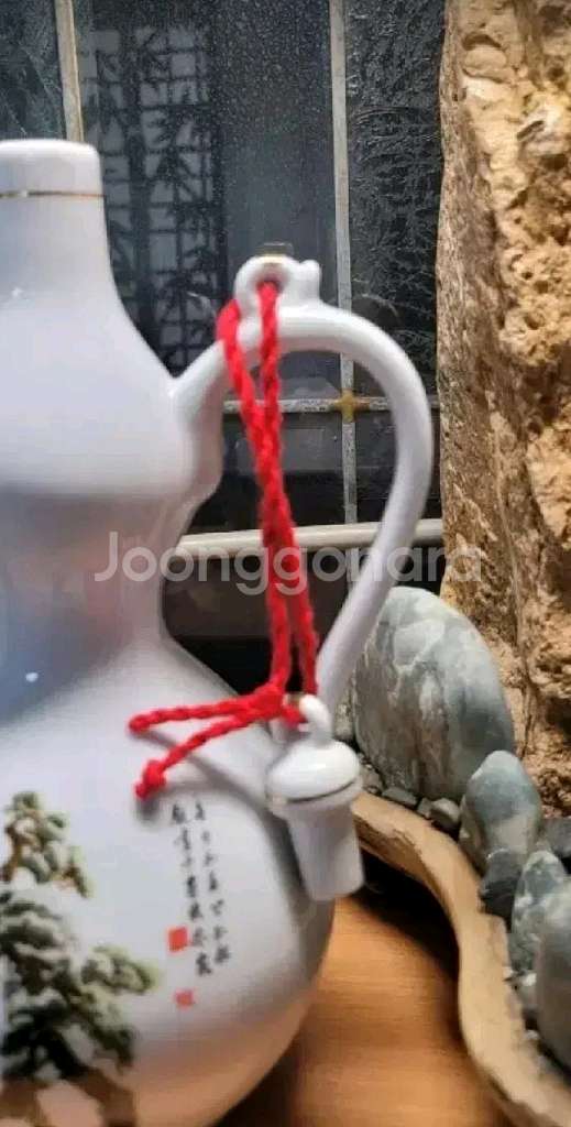 도자기 조선 백자 주전자 주병 표주박 주전자 청자 이--5