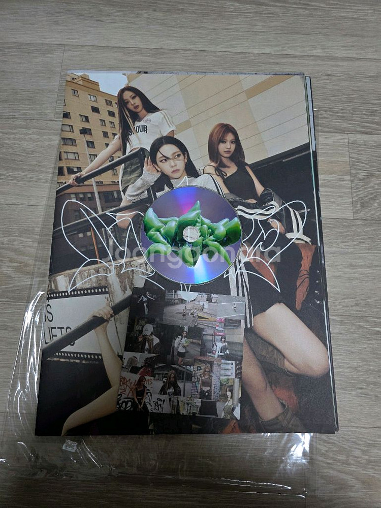 aespa my world tabloid ver 앨범--4